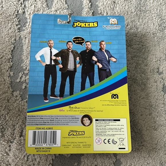 Impractical Jokers Pop Culture BRIAN QUINN  8" Action Figure NIB #22 - Picture 2 of 2